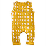 Newborn Kids Baby Boy Girl Sleeveless Polka Dot Cotton Romper Playsuit One piece Clothes Outfits