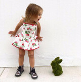 Newborn Infant Kids Baby Girls Strawberry Romper Dress Flower Cute High Quality Tutu Dresses Clothes Outfits