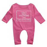 Newborn Infant Kids Baby Girl Clothes Cotton Romper Long Sleeve Letter Jumpsuit Casual Clothing Baby Girls Outfit