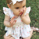 Newborn Infant Kids Baby Girls Dress Princess Party Wedding Pageant Tutu Dresses 0-24M