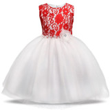 Newborn Infant Baby Dress Wedding Girls Christening Clothes 1 year birthday Princess Dresses tutu kids Dress Baby Girl clothing
