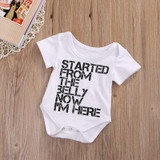 Newborn Infant Baby Boys Girls Romper Shrot sleeve Clothes Sunsuit Outfits girl Clothing