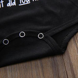 Newborn Infant Baby Boy Girls Cotton Bodysuit Jumpsuit One-Piece Outfits 2017 new summer boss letter 0-24M TODDLER