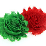 Newborn Girls Christmas Ornaments Headdress Flower Elastic Hair Band Beautiful Hair Accessories Multicolor Headwear Perfect Gift