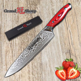 Damascus Knife Set 2 pcs Damascus Japanese Stainless Steel VG10 Chef Utility Knives Cooking Kitchen Chef Knife Pro Tools NEW