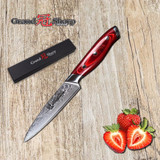 Damascus Knife Set 2 pcs Damascus Japanese Stainless Steel VG10 Chef Utility Knives Cooking Kitchen Chef Knife Pro Tools NEW