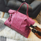 DALFR Womens Bag Pu Leather Women Handbags Ladies Fashion Shoulder Bag Rivet Luxury Handbags Women Designer Bags