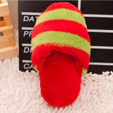 Cute Plush Slipper Shape Squeaky Toy  Puppy Chew Play Toy Sound Pet Supplies Dogs for Dogs