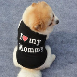 Cute Pet Dog T-shirt Soft Dogs Clothes Pet Cat Clothing Shirts Casual Outfit For Pet Dogs Outerwear