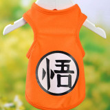 Cute Pet Dog Clothes Cartoon Cat T-shirt Soft Puppy Dogs Clothes Pet Clothing Summer Shirt Casual Vests For Small Pets XS-XL