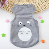 Cute Pet Dog Clothes Cartoon Cat T-shirt Soft Puppy Dogs Clothes Pet Clothing Summer Shirt Casual Vests For Small Pets XS-XL