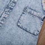 Cute Newborn Toddler Infant Baby Girl Sleeveless Denim Romper Jumpsuit Outfit Sunsuit Clothes