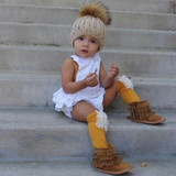 Cute Newborn Kids Baby Girls Clothes Infant Lace Ruffled Rompers Jumpsuit Outfits Sunsuit 0-24M