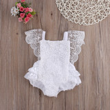 Cute Newborn Infant Baby Girl Clothes Lace Tutu Romper Sleeveless Cake Sunsuit Outfits