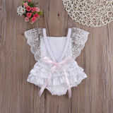 Cute Newborn Infant Baby Girl Clothes Lace Tutu Romper Sleeveless Cake Sunsuit Outfits