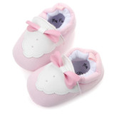 Cute Newborn Baby Girls Bowknot Winter Warm First Walkers Soft Soled Infant Toddler Kids Girl Shoes 3 Colors
