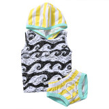 Cute Newborn Baby Boy Girl Clothes 2017 Summer Sleeveless Hooded Vest Tops +Short Bottom 2PCS Outfit Bebek Giyim Clothing Set Cute Newborn Baby Boy Girl Clothes 2017 Summer Sleeveless Hooded Vest Tops +Short Bottom 2PCS Outfit Bebek Giyim Clothing Set