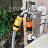 3Pcs Fast Coupling Adapter Drip Tape For Garden Irrigation Hose Connector With 1/4 Internal Thread Joint Garden Watering Tools
