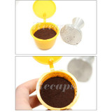 3pcs Dolce Gusto Capsules reusable Refillable nescafe dolce gusto capsule cup cafeteira dolce gusto coffee capsule caps