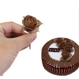 3PCS Creative Stainless Steel Nails Cake Flower Needle Cake Cupcake Icing Cream Decorating Tool Fondant Tools Cake Stencil