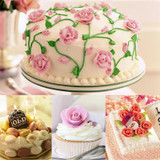 3PCS Creative Stainless Steel Nails Cake Flower Needle Cake Cupcake Icing Cream Decorating Tool Fondant Tools Cake Stencil