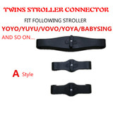3pcs Coupler Bush insert the strollers for babyzen yoyo baby yoya yoyaplus stroller connector adapter make YOYO into pram twins