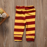 3PCS Baby Clothing Set Newborn Baby Boys Girls Letter Muggle Bodysuit/Tshirt+Stripe Pants+Hat Outfits Clothes 0-18M Super Cute