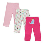 3PCS Autumn Cotton Baby Boy pants Cartoon Toddler Girls Leggings PP Pant Trousers Baby girl Clothes Neonatal Pants for baby