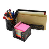 3PC Office Desk Tidy Organiser Set Home Office Storage