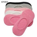 3Pair Women's Casual Socks Soft Low Cut No Show Slippers Sock Korea Style Comfortable Non-Slip Invisible Socks Short