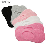 3Pair Women's Casual Socks Soft Low Cut No Show Slippers Sock Korea Style Comfortable Non-Slip Invisible Socks Short