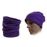 3in1 Winter Unisex Women Men Sports Thermal Fleece Scarf Snood Neck Warmer Face Mask Beanie Hats