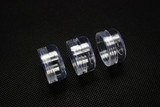 3g transparent small round bottle jars pot