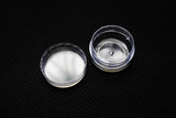3g transparent small round bottle jars pot