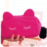 Cute Necessarie Beautician Vanity Necessaire Trip Beauty Women Travel Toiletry Make Up Makeup Case Cosmetic Bag Organizer Pouch