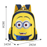 Cute Minions Children's Backpack Boys Animation Cartoon School Bags For Boys Girls Children Primary Students Backpacks LL260Z