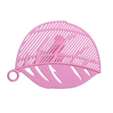 Cute Leaf Rice Wash Sieve Beans Vegetable Fruits Cleaning Clip Filter Strainers
