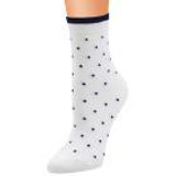 Cute Ladies women socks cotton Horizontal Dots Pattern Printed Casual Tube Socks in Six Colour HIgh Quality New Fashion 2018