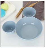 Cute kawaii Mickey Minnie Bowl Dinnerware set Cartoon Creative Plate Plastic Tableware Lovely Lunch Tray Dishs Cute kawaii Mickey Minnie Bowl Dinnerware set Cartoon Creative Plate Plastic Tableware Lovely Lunch Tray Dishs