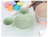 Cute kawaii Mickey Minnie Bowl Dinnerware set Cartoon Creative Plate Plastic Tableware Lovely Lunch Tray Dishs Cute kawaii Mickey Minnie Bowl Dinnerware set Cartoon Creative Plate Plastic Tableware Lovely Lunch Tray Dishs