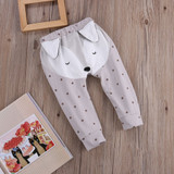 Cute Infant Baby pants Cotton Bottoms Harem Pants Leggings kids Pants Trousers 0-24M baby clothing