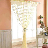 Cute Heart Line Tassel String Door Curtain Window Room Divider Curtain Valance Hot