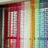 Cute Heart Line Tassel String Door Curtain Window Room Divider Curtain Valance Hot