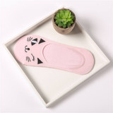 cute harajuku print cat socks women summer korean animal funny cute low cut ankle sock happy candy color sock sokken
