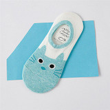 cute harajuku print cat socks women summer korean animal funny cute low cut ankle sock happy candy color sock sokken