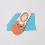 cute harajuku print cat socks women summer korean animal funny cute low cut ankle sock happy candy color sock sokken