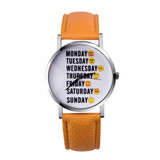 Cute Emoticons Emoji Watch Men Women Analog Quartz Watch PU Leather Ladies Casual Wrist Watches for Women Relogio Feminino