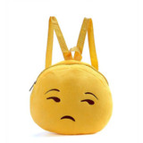 Cute Emoji Emoticon School Child Bag mochila feminina Satchel Rucksack Bags zaino rugzak Fashion Children Bags for school A19