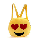 Cute Emoji Emoticon School Child Bag mochila feminina Satchel Rucksack Bags zaino rugzak Fashion Children Bags for school A19