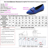 Kickway Plus Size 34-47 New Arrival 2018 Spring and Autumn Women's Loafers Loafers Women Flat Heel Shoes Boat Shoes Casual shoes